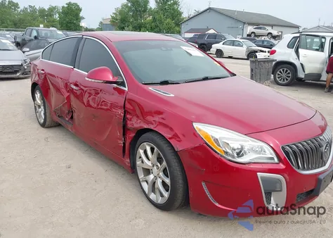2014 Buick Regal Gs z USA, uszkodzony, nr VIN 2G4GT5GX6E9128998
